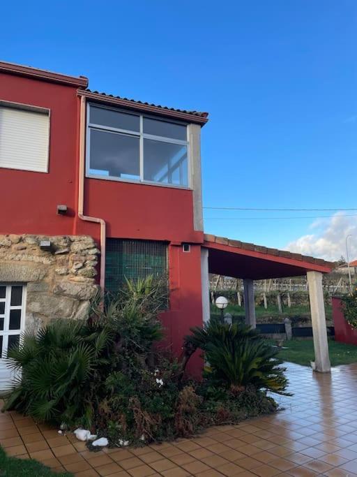 Chalet Casa Con Piscina En Arbo Vigo Exterior foto