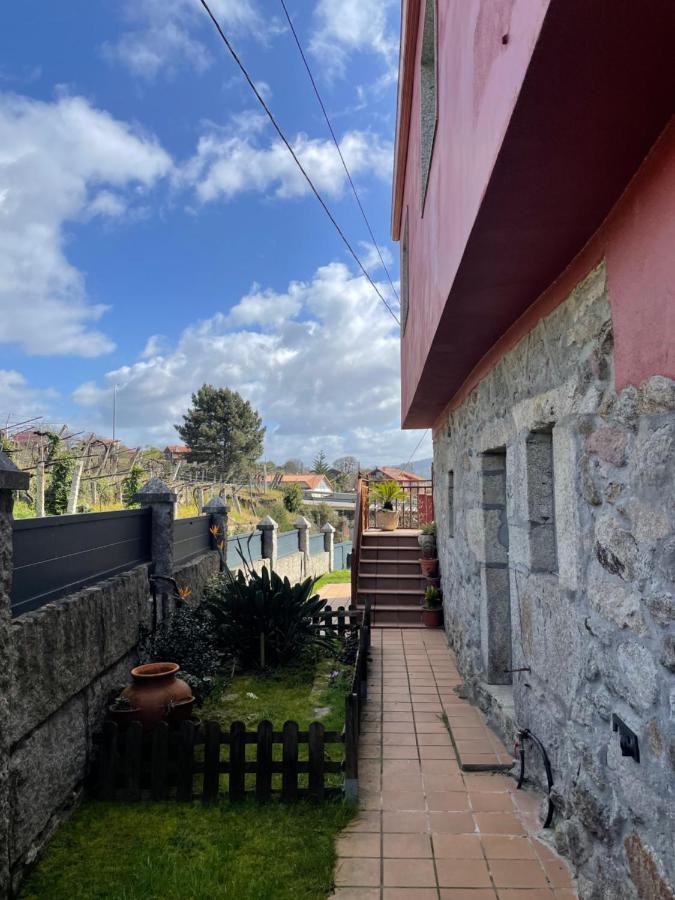 Chalet Casa Con Piscina En Arbo Vigo Exterior foto